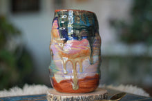 Load image into Gallery viewer, 08-F Messy Grace Textured Divot Mug, 21 oz.
