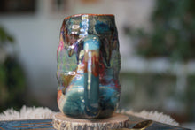 Load image into Gallery viewer, 08-F Messy Grace Textured Divot Mug, 21 oz.