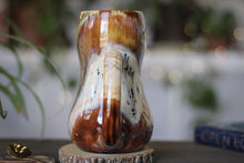 Load image into Gallery viewer, 02-B Soft Earth Series PROTOTYPE Gourd Mug - TOP SHELF MISFIT, 24 oz.