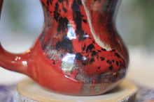 Load image into Gallery viewer, 17-E Red EXPERIMENT Textured Gourd Mug, 17 oz.