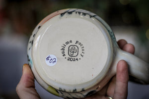 02-D Atomic Jazz Acorn Gourd Mug, 22 oz.