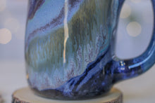 Load image into Gallery viewer, 22-B Soft Earth Series Blue/Black PROTOTYPE Mug - MINOR MISFIT, 23 oz. - 10% off