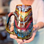 01-A+ New Earth Swirly Mug - TOP SHELF NEXT LEVEL, 30 oz.