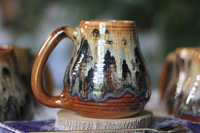 01-E Honey Bear Textured Mug, 19 oz. (This listing is for one mug)