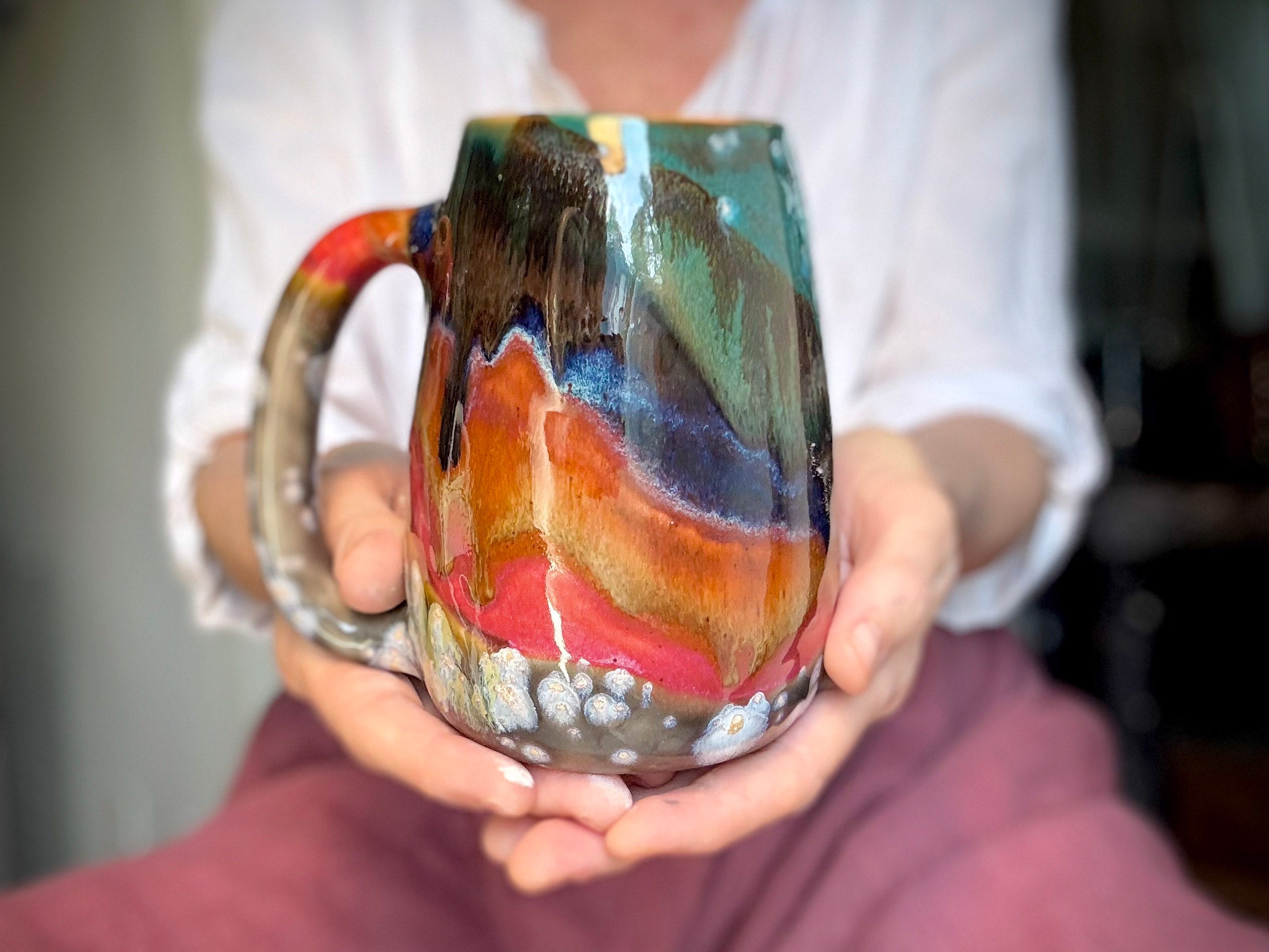 01-C Rainbow PROTOTYPE Mug - TOP SHELF, 24 oz.