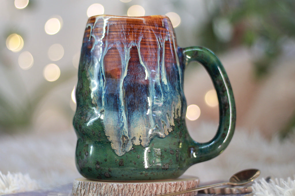01-C New Wave Textured Mug - TOP SHELF, 27 oz
