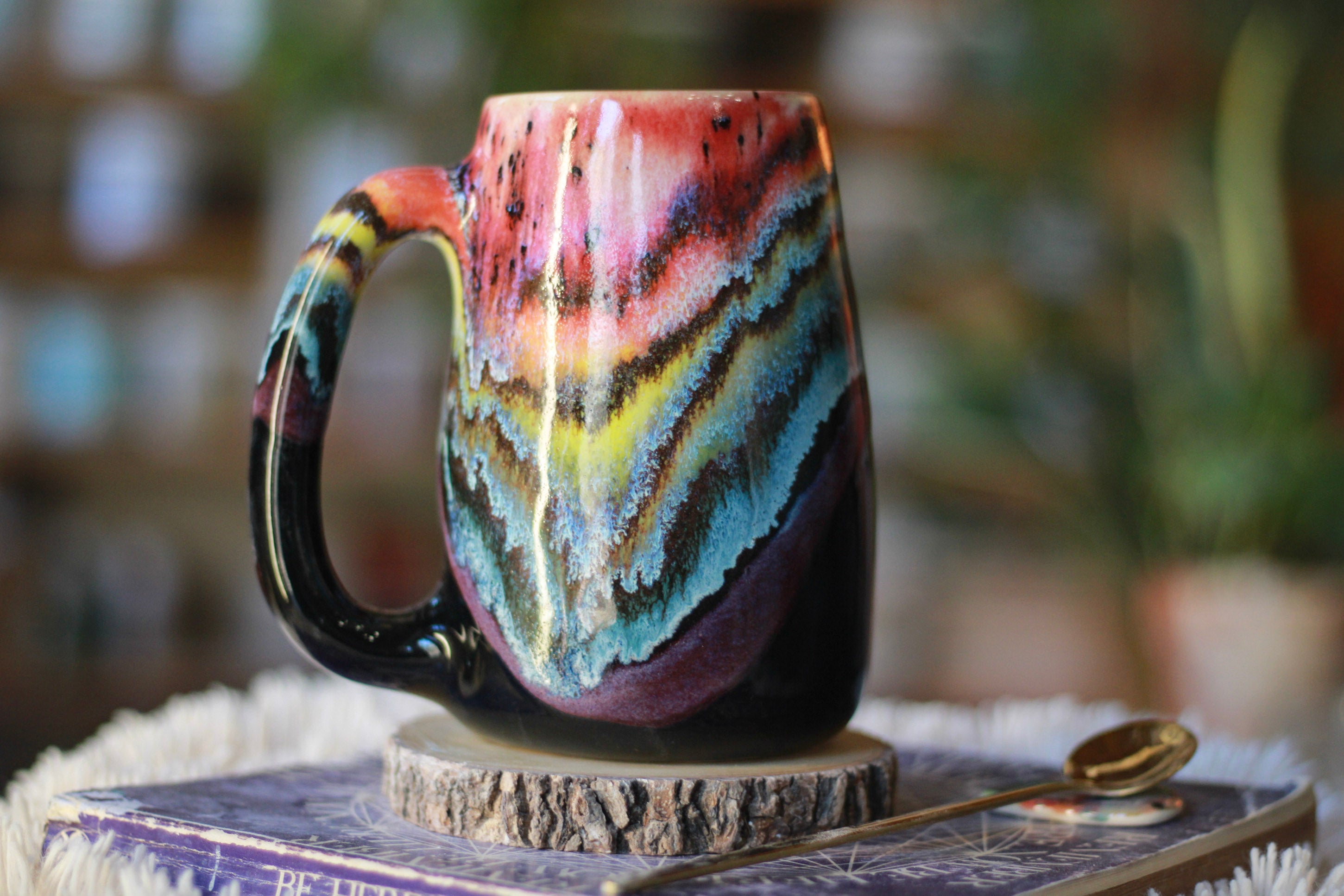 01-C Rainbow Family Mug - TOP SHELF, 24 oz.