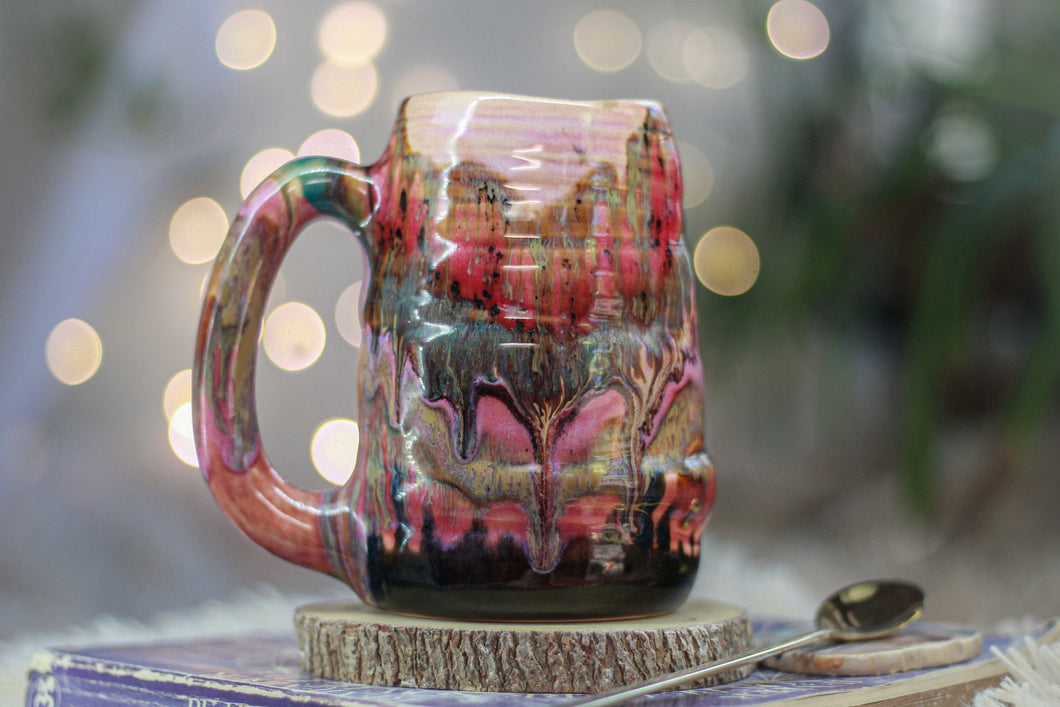 01-A+ Strawberry Hills PROTOTYPE Textured Mug - TOP SHELF NEXT LEVEL, 18 oz.