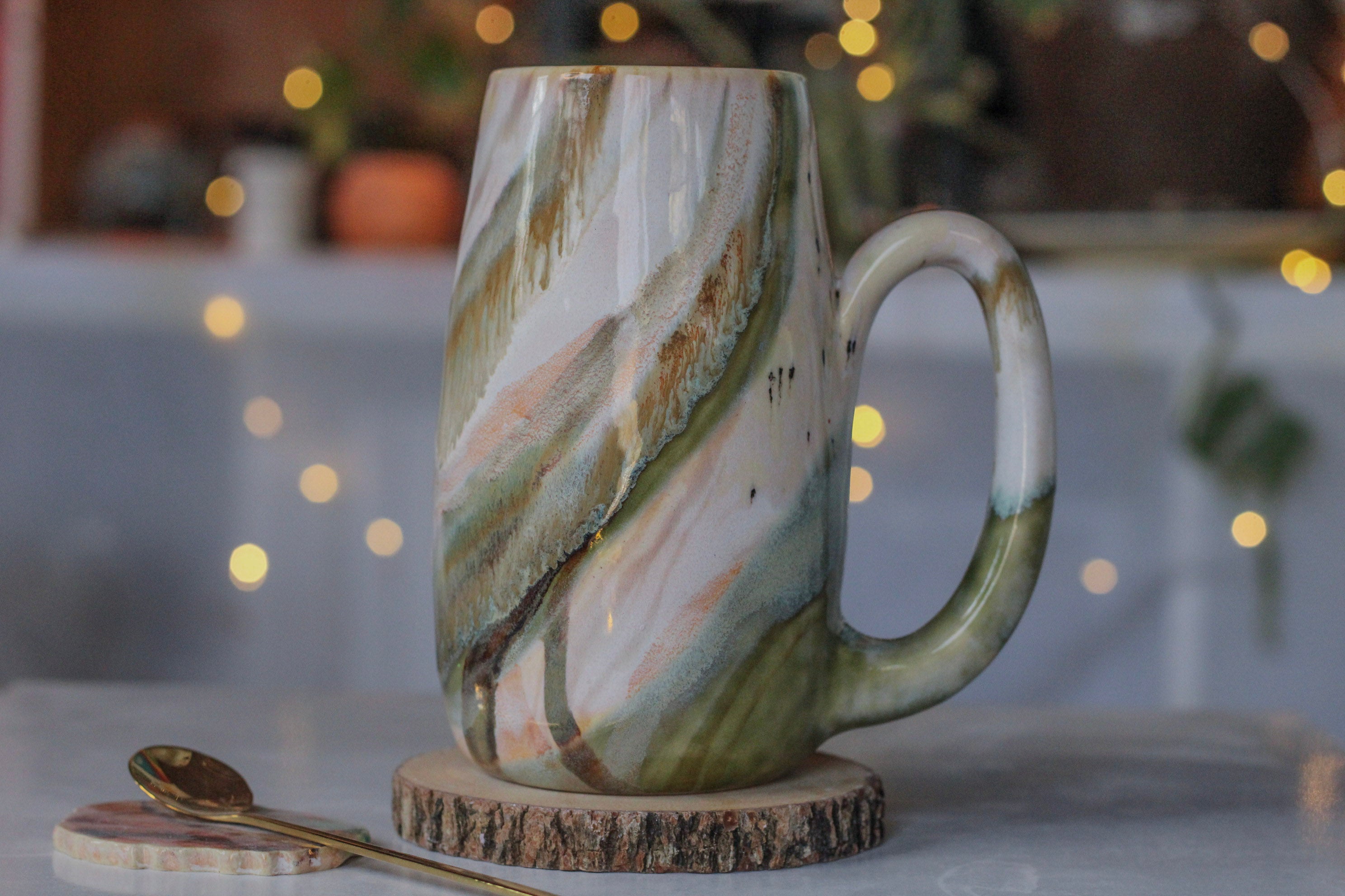 01-A Soft Earth Series PROTOTYPE Mug, 28 oz.