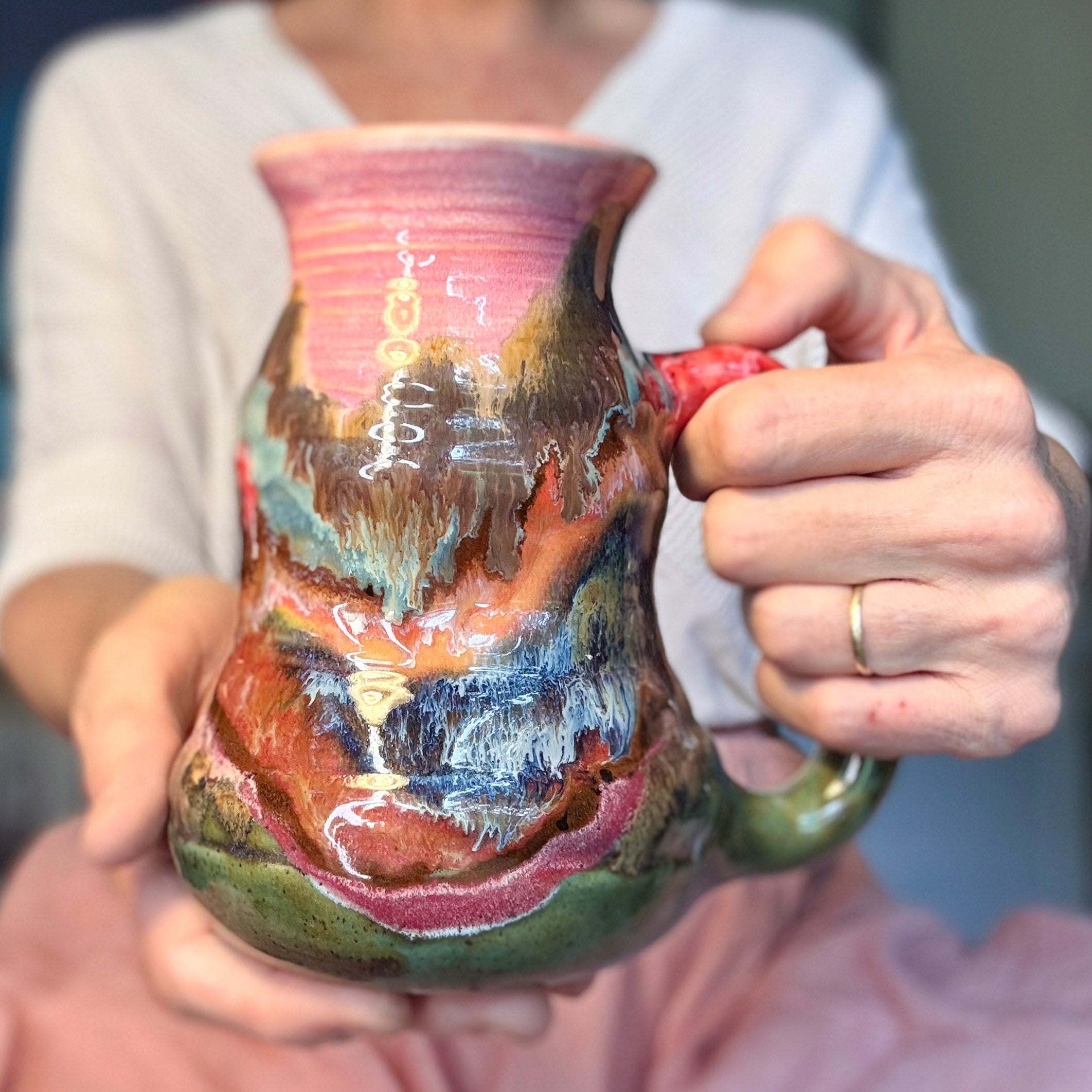 01-B PROTOTYPE Cuddle Mug - TOP SHELF, 23 oz.