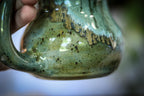01-D Mossy Wave Notched Acorn Gourd Mug, 19 oz.