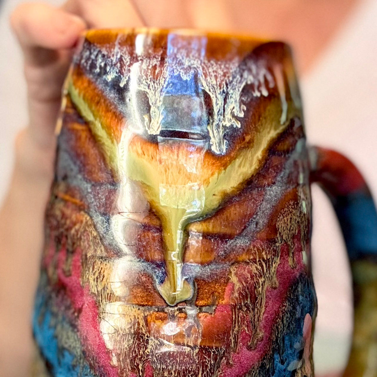 01-A+ New Earth Swirly Mug - TOP SHELF NEXT LEVEL, 30 oz.