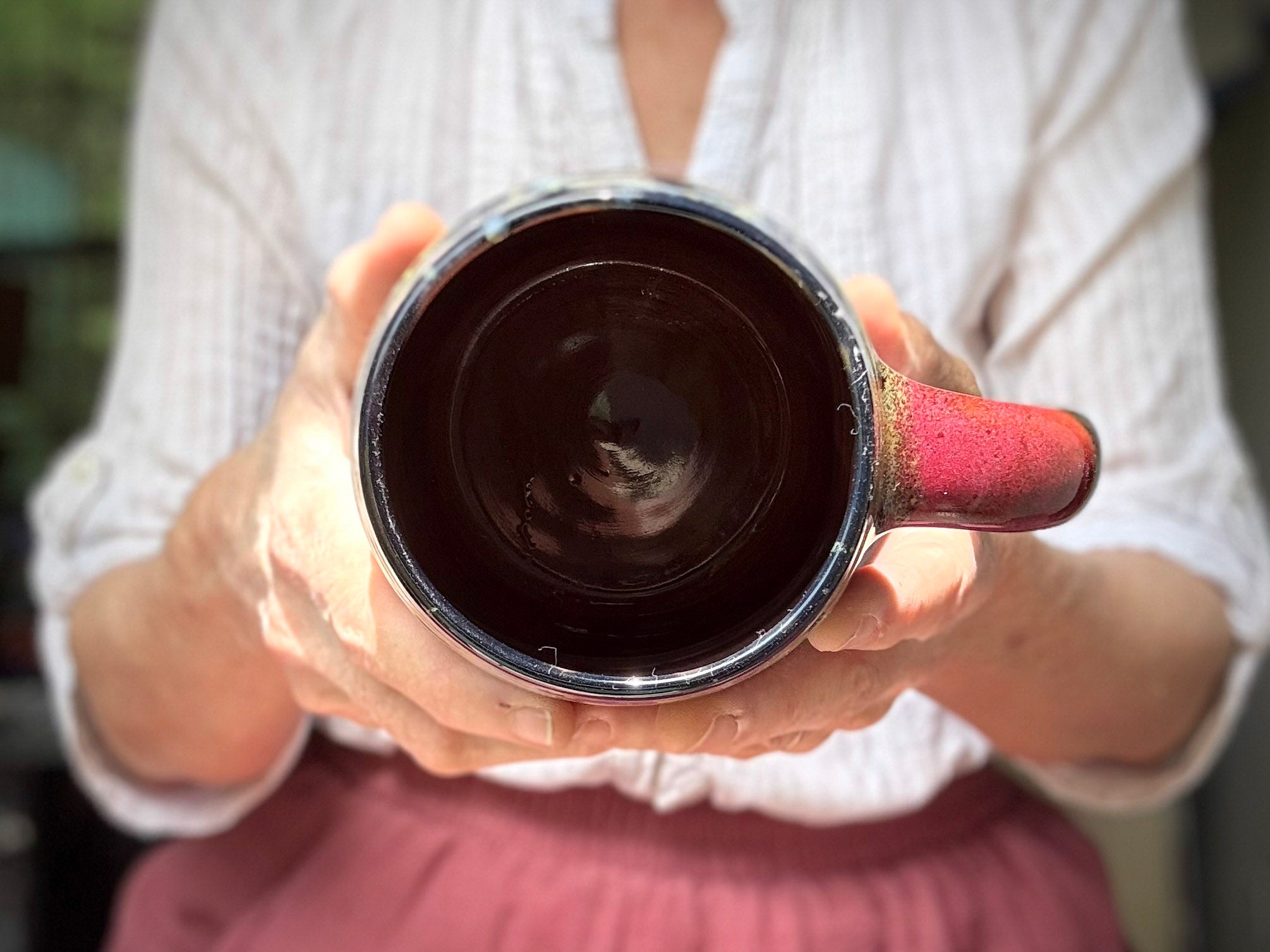 01-A+ Starry Night Swirly Mug - TOP SHELF NEXT LEVEL, 28 oz.