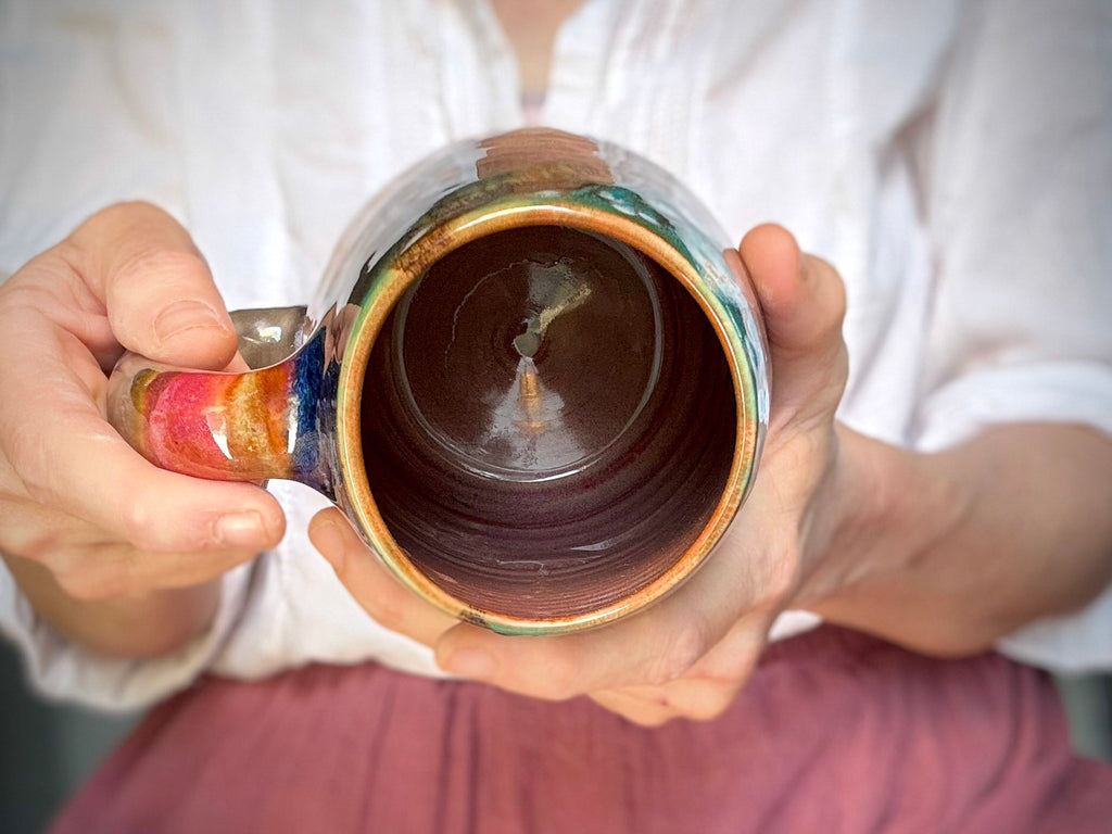 01-C Rainbow PROTOTYPE Mug - TOP SHELF, 24 oz.