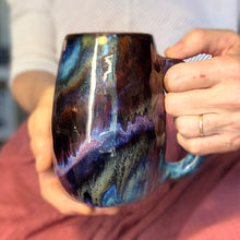 Load image into Gallery viewer, 09-D Dark Rainbow Grotto Mug, 24 oz.