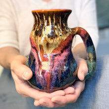 Load image into Gallery viewer, 09-B Molten Cheetah Cuddle Mug, 24 oz.