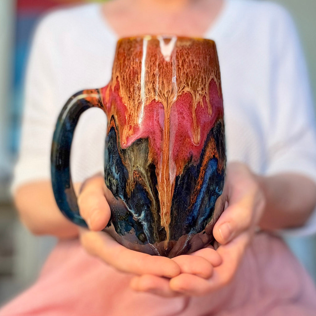 09-B Magenta Haze Simple Mug, 26 oz.
