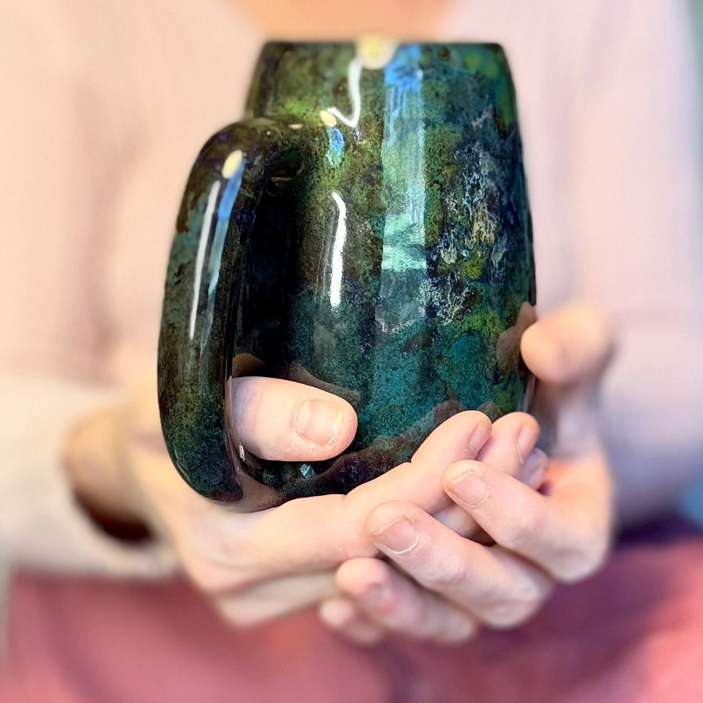 08-B Mossy Agate Mug, 25 oz.