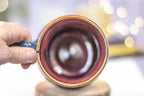 08-C Campfire Notched Gourd Mug, 17 oz.