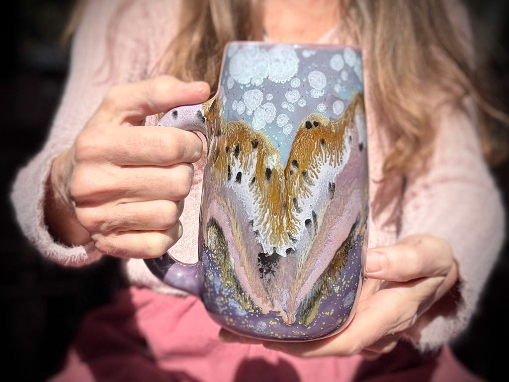 10-C Lavender Fields Mug, 24 oz.