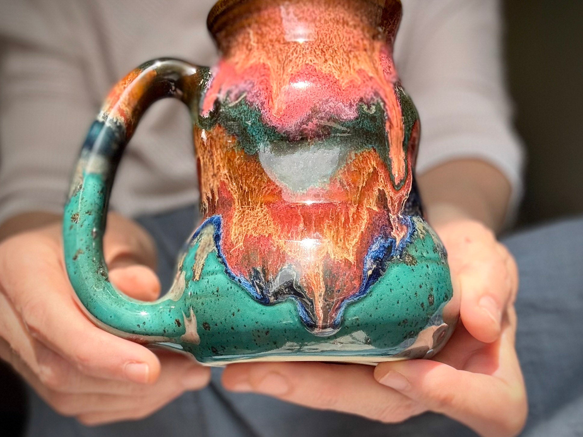 09-C Magenta Haze Cuddle Mug _ MINOR MISFIT, 21 oz. - 10% off