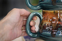 Load image into Gallery viewer, 08-D Molten Caramel Mug Pair, 18 oz.