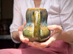 09-D Mossy Wave Gourd Mug, 24 oz.