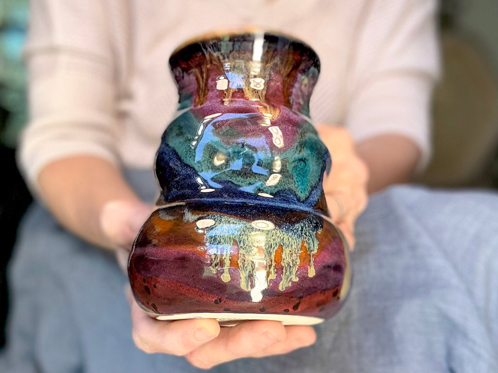 09-C Cosmic Rainbow Grotto Cuddle Mug, 22 oz.