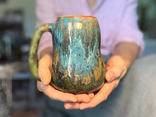 Load image into Gallery viewer, 10-D Mossy Wave Variation Mid Mod Mug, 23 oz.