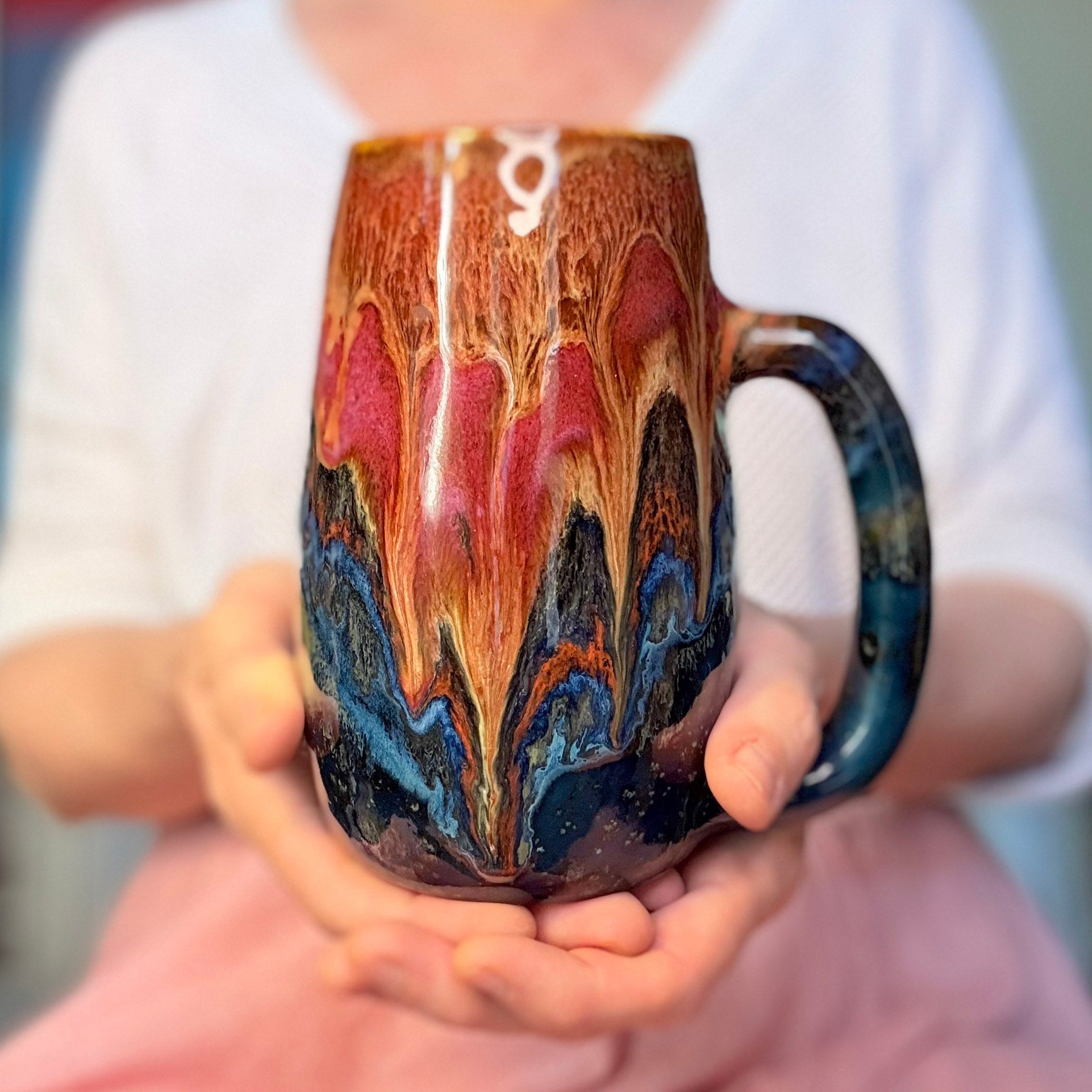 09-B Magenta Haze Simple Mug, 26 oz.