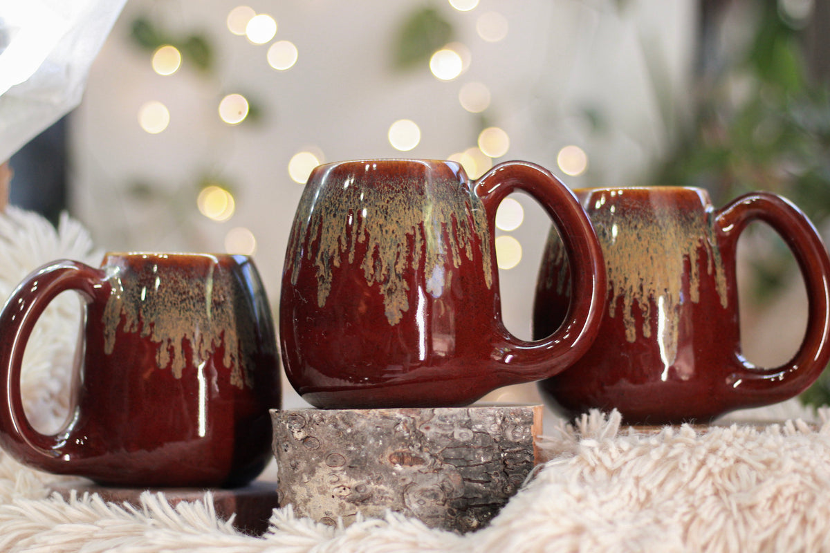 15-E Rustic Red Mug, 14 oz. (This listing is for one mug)