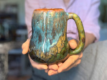 Load image into Gallery viewer, 10-D Mossy Wave Variation Mid Mod Mug, 23 oz.