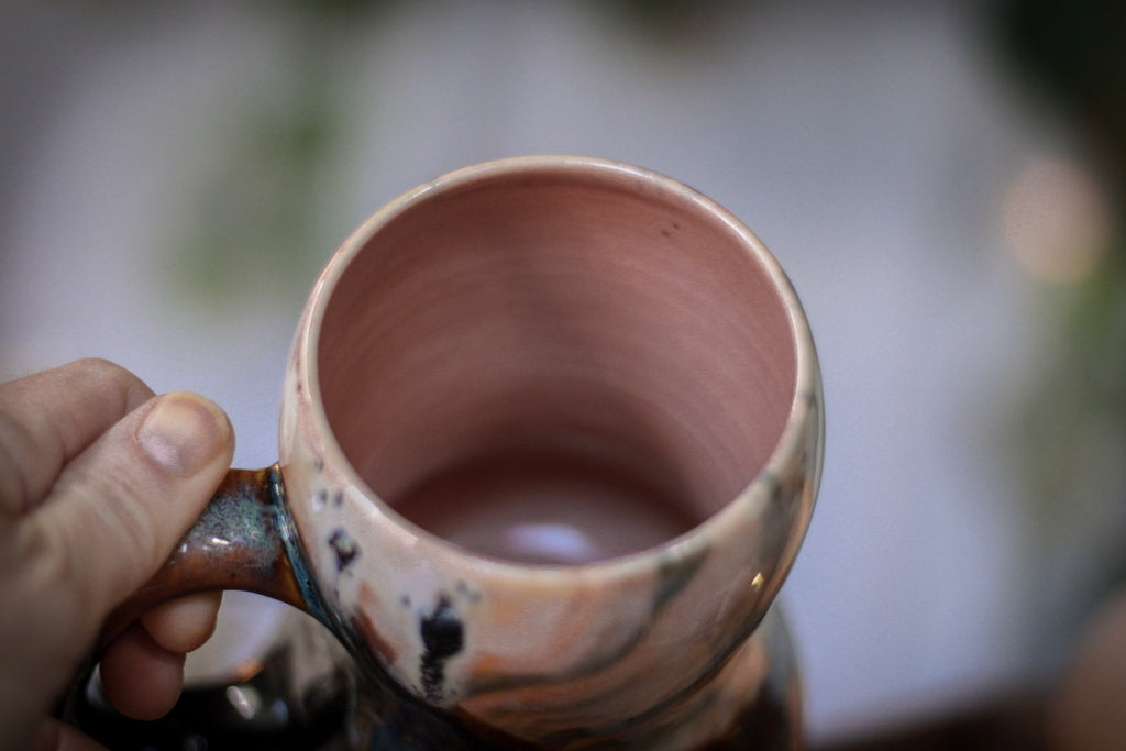 08-E EXPERIMENT Gourd Mug, 15 oz.
