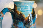 06-A Green Mountain Barely Flared Textured Divot Mug - TOP SHELF, 20 oz.