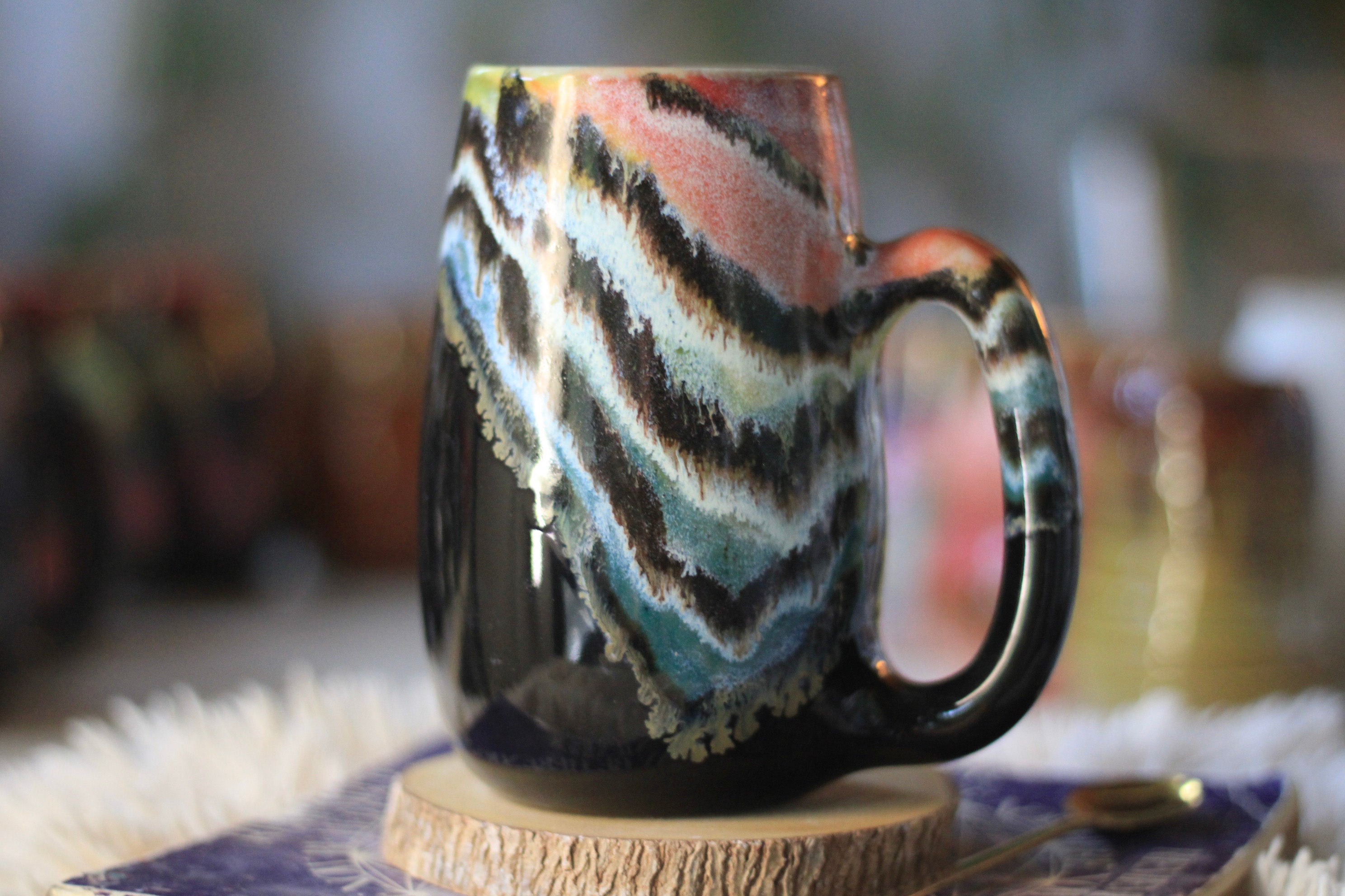 01-C Rainbow Family Mug - TOP SHELF, 23 oz.