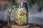 09-E Messy Grace Textured Mug, 22 oz.