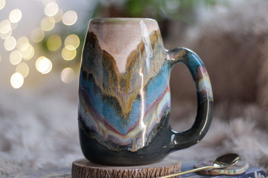 08-A Smoky Mountain Mug - TOP SHELF MISFIT, 26 oz.