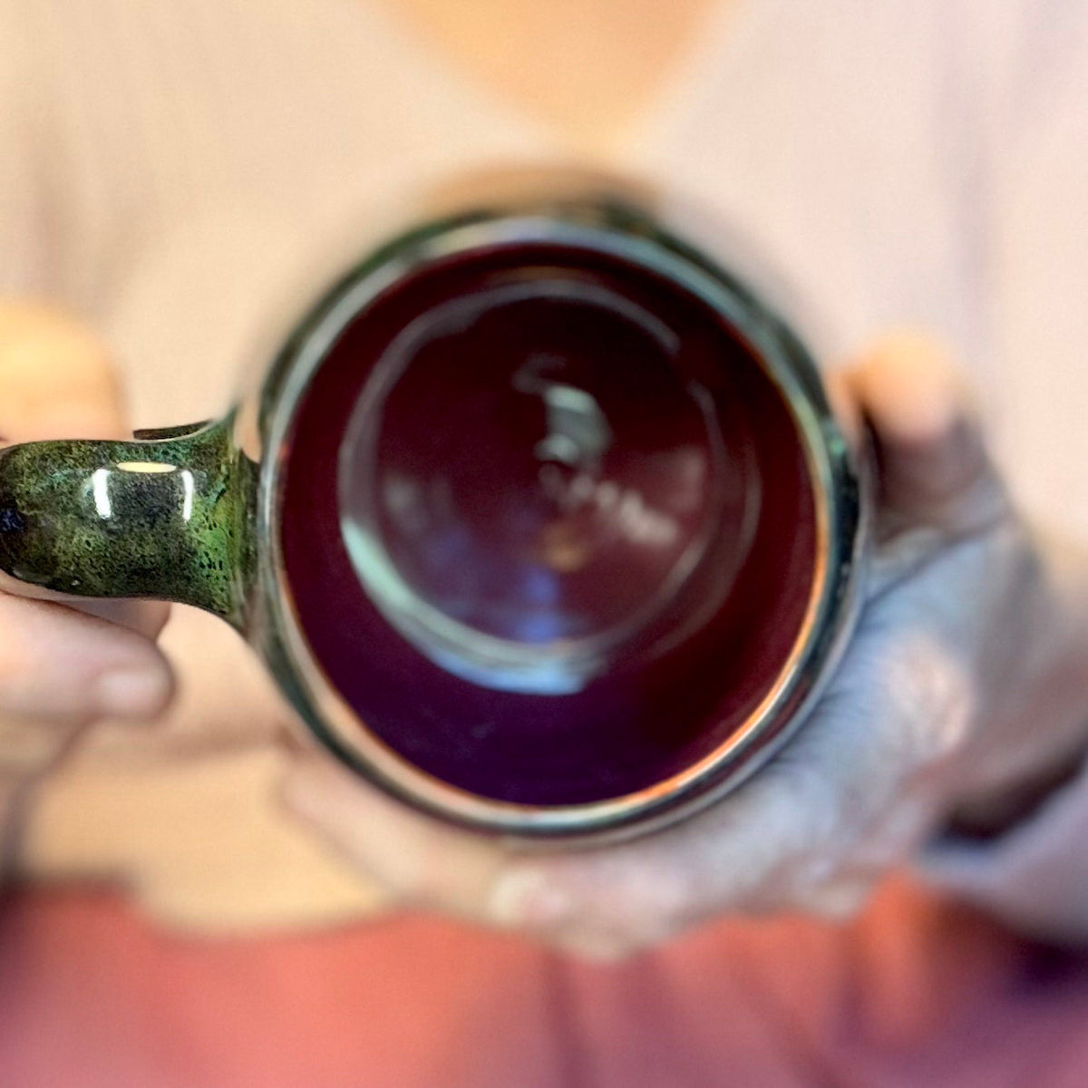 08-B Mossy Agate Mug, 25 oz.