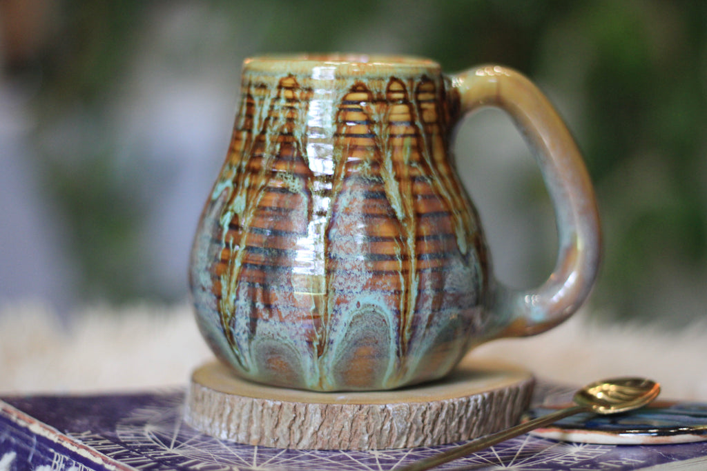 08-E EXPERIMENT Textured Mug, 16 oz.