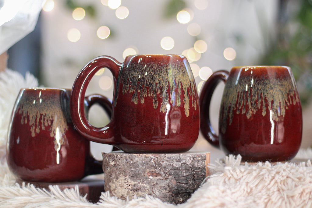 15-E Rustic Red Mug, 14 oz. (This listing is for one mug)