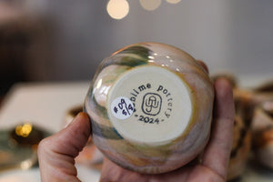 09-G Soft Earth Series PROTOTYPE Heart Bowls, 2-3 oz.
