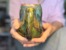 Load image into Gallery viewer, 10-D Mossy Wave Variation Mid Mod Mug, 23 oz.