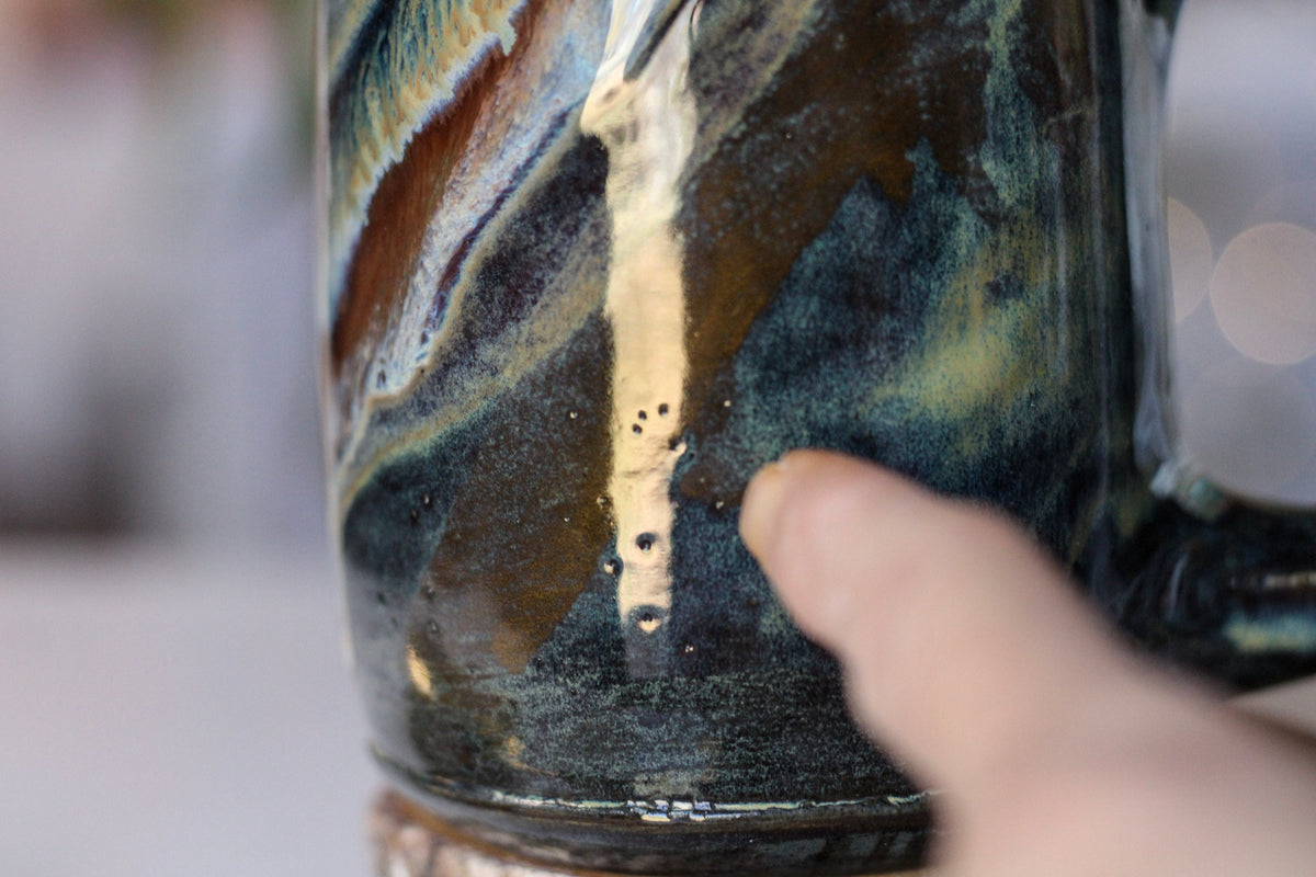 08-F Soft Earth EXPERIMENT Acorn Mug, 17 oz.