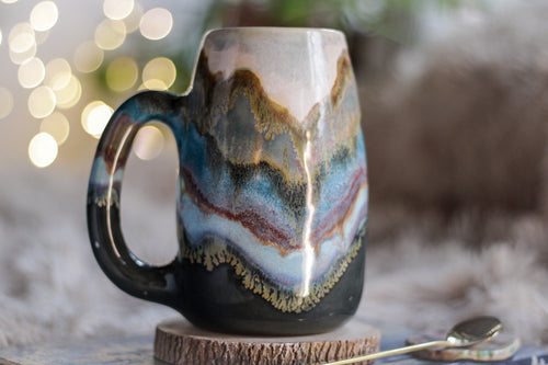 08-A Smoky Mountain Mug - TOP SHELF MISFIT, 26 oz.