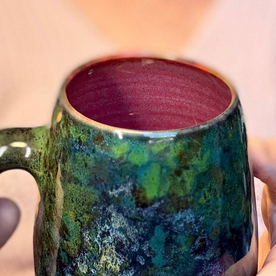 08-B Mossy Agate Mug, 25 oz.