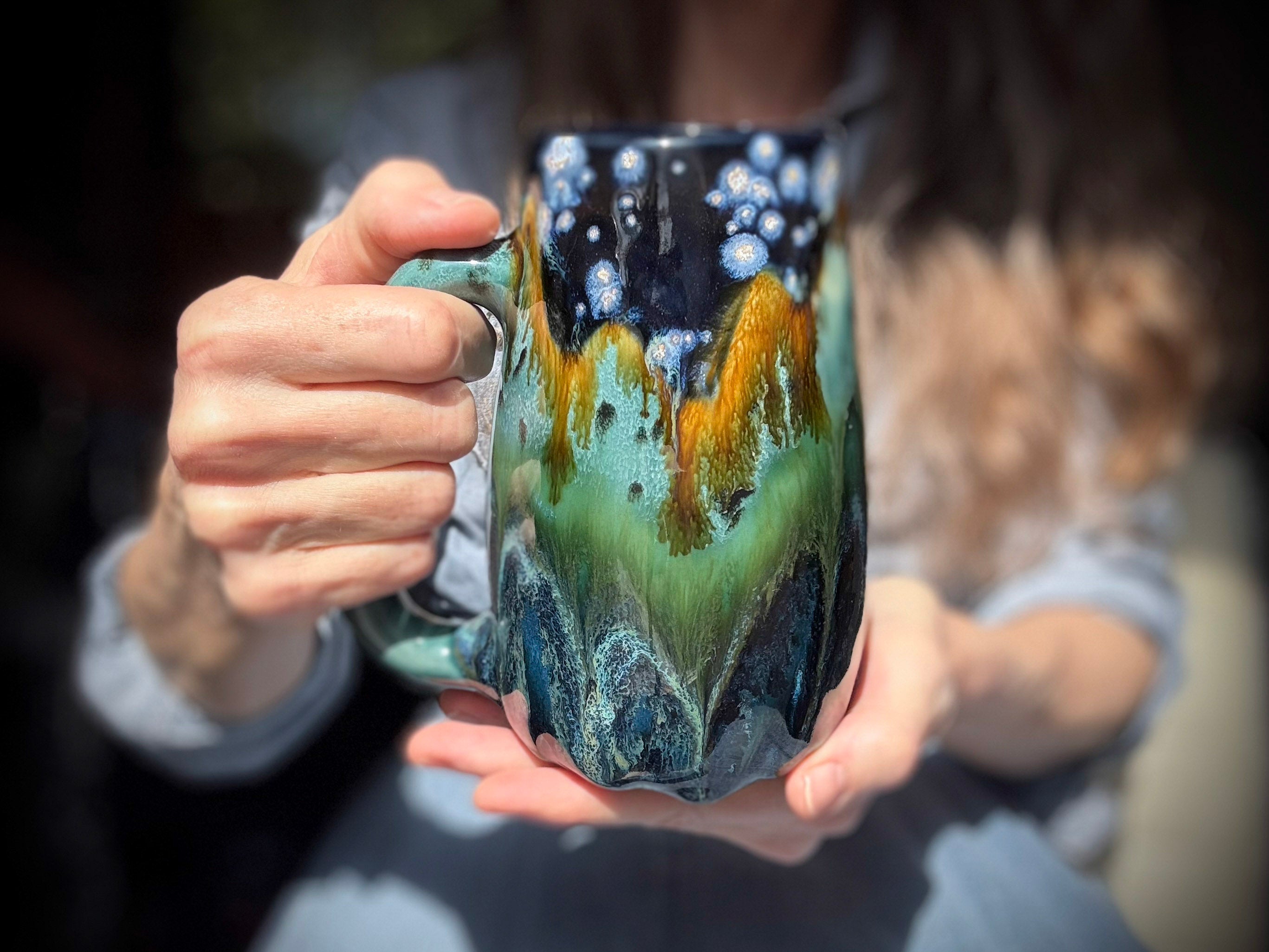 09-D Starry Night Mug - MISFIT, 22 oz. - 15% off