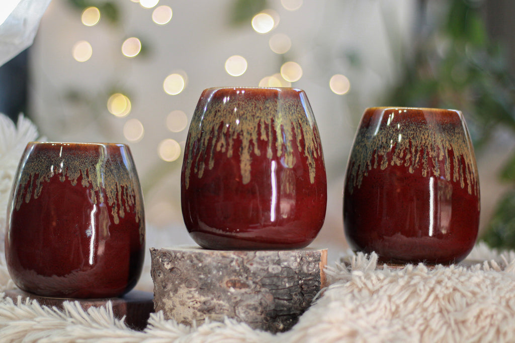 15-E Rustic Red Mug, 14 oz. (This listing is for one mug)