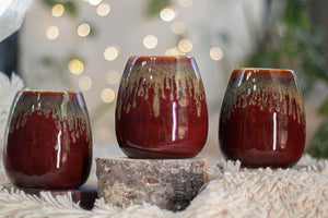 15-E Rustic Red Mug, 14 oz. (This listing is for one mug)