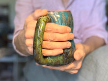 Load image into Gallery viewer, 10-D Mossy Wave Variation Mid Mod Mug, 23 oz.