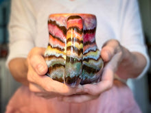 Load image into Gallery viewer, 10-C Rainbow Family Mid Mod Mug, 16 oz.